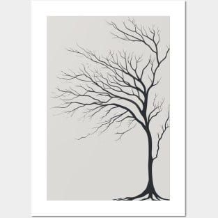 Tree design Line Art Posters and Art